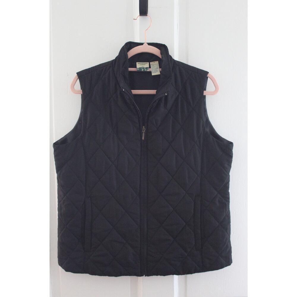 Women's Mountain Lake Size Medium Black Vest